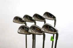 Ping I3 Blade 3-9 Iron Set RH -0.25 In Green Dot Cushin Steel Shafts Stiff Flex