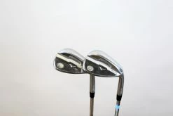 Mizuno S18 White Satin 54*, 58* Wedge Set RH Project X Steel 6.5 X Stiff