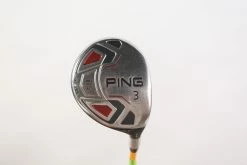 Ping I15 3 Wood 15.5* RH 42.5 In UST AxivCore Graphite Shaft Tour Stiff Flex