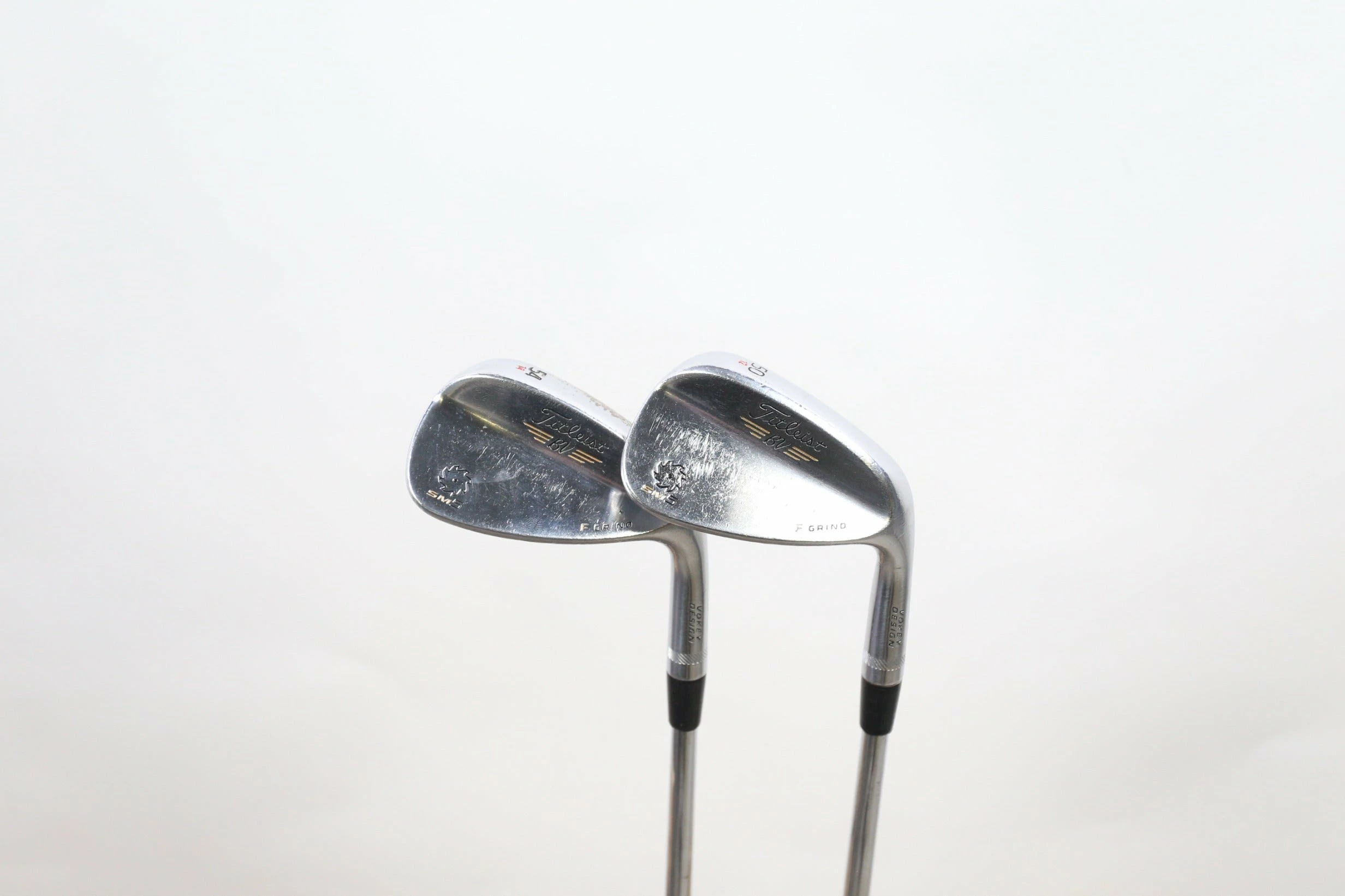 Titleist Vokey SM5 Chrome 50*, 54* Wedge Set RH Steel Shaft Stiff Flex