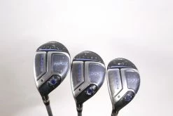 LEFTY Cobra Max 4-6 Hybrid Set Matrix White Tie X4 Graphite Shaft Regular Flex