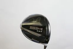 TaylorMade SIM MAX Driver - Right-Handed - 9 Degrees - Seniors Flex