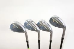 Acropolis Golf Eidolon V-Sole 48*, 52*, 56*, 60* Wedge Set RH Eidolon Graphite Shaft Stiff Flex
