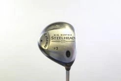 Callaway Steelhead III 3 Wood 15* RH 42.5 In Callaway Steel Shaft Uniflex