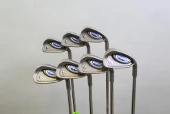 Ping I5 Green Dot 3-9 Iron Set RH -1 In Steel Shaft Stiff Flex