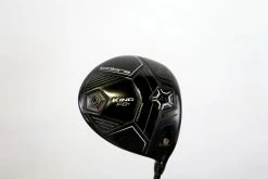 Cobra King F8+ Black Driver - Right-Handed - 9 Degrees - Extra Stiff Flex