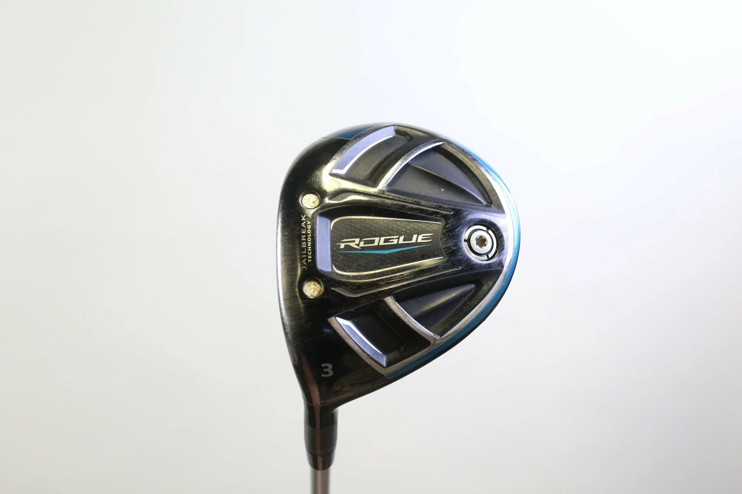LEFTY Callaway Rogue 3 Wood 15* 43 In Quaranta Graphite Shaft Senior Flex