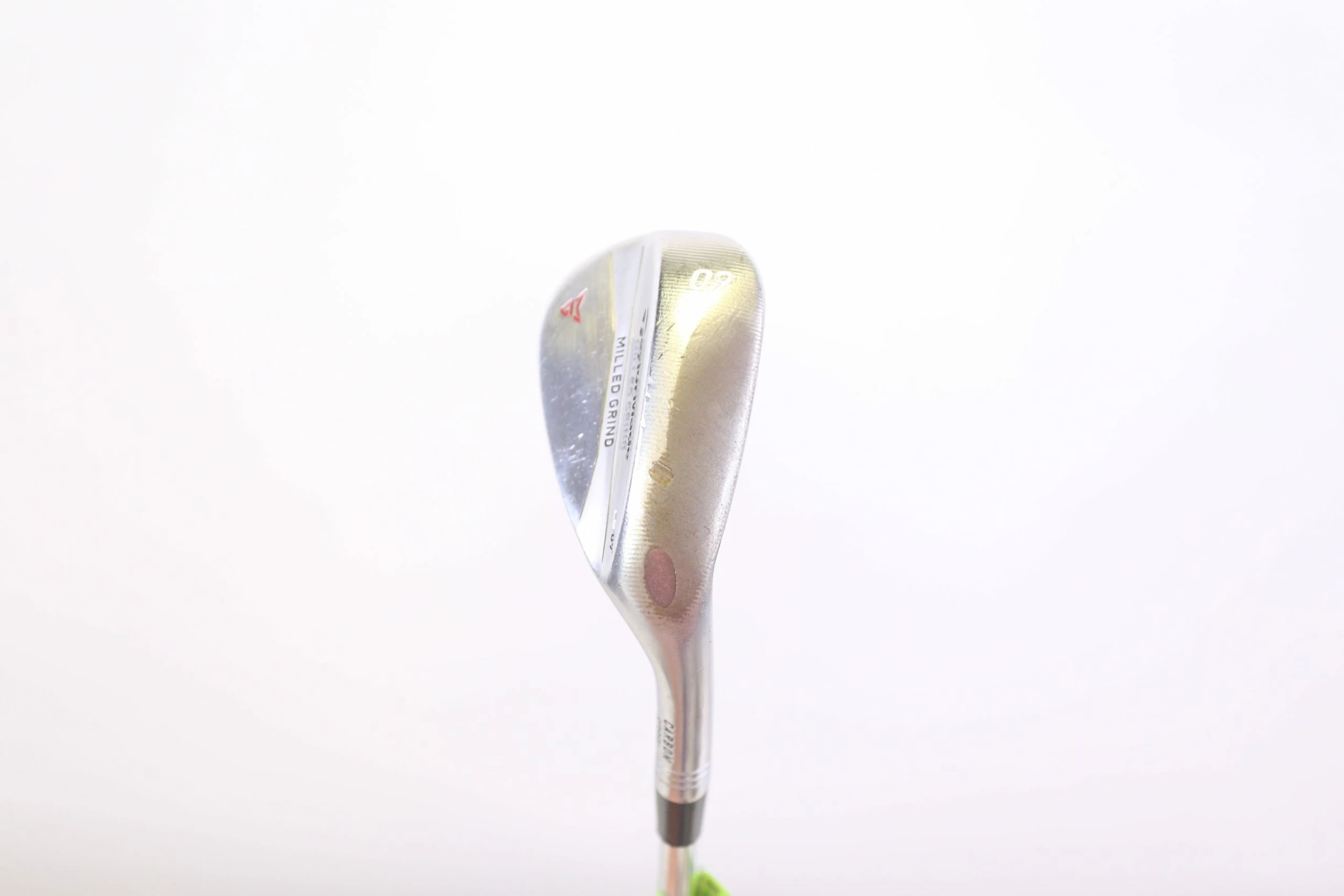 TaylorMade Milled Grind Satin Chrome 60* Wedge RH 35 In 9* Steel Wedge Flex - Image 5
