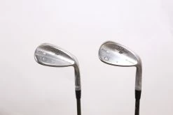 Titleist Vokey SM6 Tour Chrome 54*, 58* Wedge Set RH -0.25 In KBS Steel Stiff