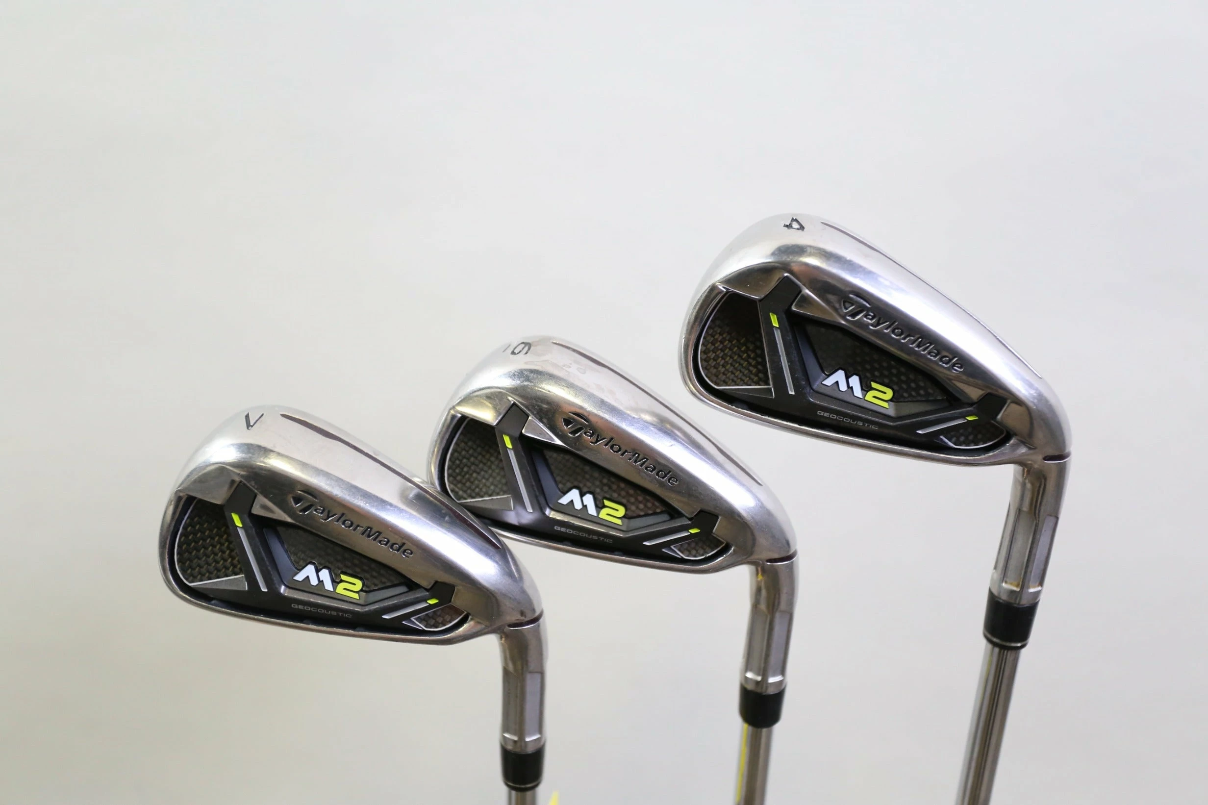 TaylorMade M2 2017 4, 6, 7 Iron Set RH Steel Shafts Regular Flex