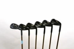 Callaway Epic Max Star 6-PW-SW Iron Set RH -1.5 In UST Attas Graphite Seniors