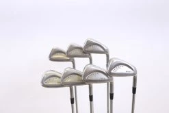 TaylorMade Burner Mid 3-9 Iron Set RH True Temper Dynamic Gold Shafts Stiff Flex