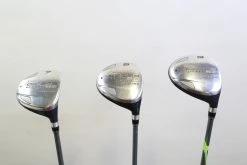 Cobra SZ Offset 3, 5, 7 Wood Set RH Aldila HM Graphite Shafts Ladies Flex