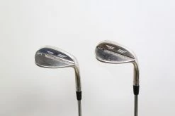 Titleist Vokey SM8 Brushed Steel D Grind 54* & 58* Wedge Set RH True Temper