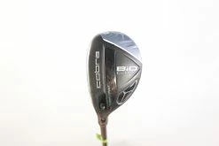Cobra BiO Cell Silver 3-4 Hybrid 22* LH 38.5 In Cobra Graphite Shaft Stiff Flex