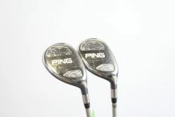 Ping Serene 5, 6 Hybrid Set RH Ping ULT 210 Graphite Shafts Ladies Flex