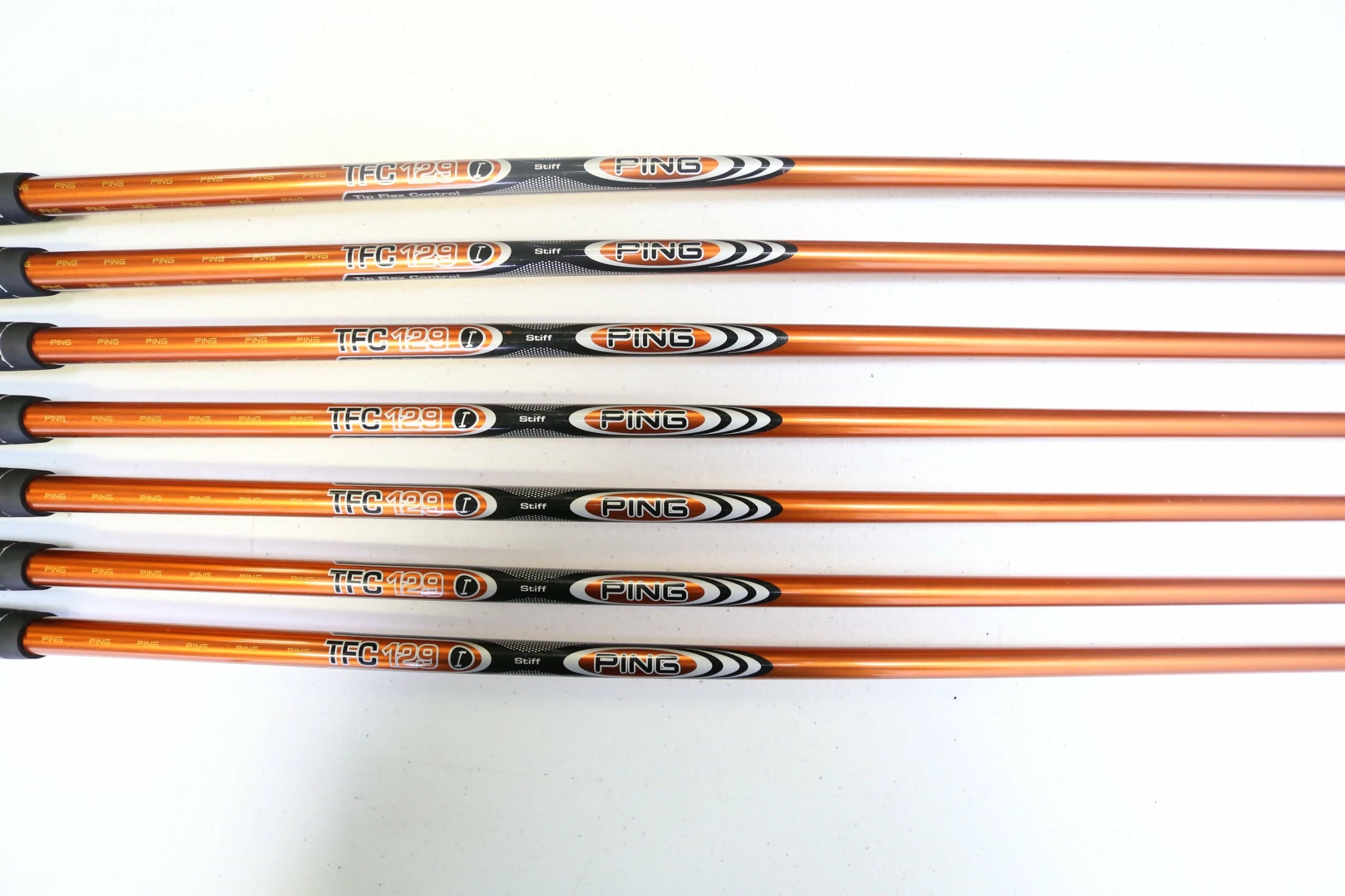 Ping G10 5-9, PW, UW Green Dot Iron Set RH Ping TFC 129 Shafts Stiff Flex - Image 7