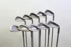 Tommy Armour 845s SILVER SCOT Iron Set 3-9, PW, SW RH Steel Shaft Stiff Flex