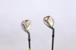 Callaway RAZR X HL 24* & 27* Hybrid Set RH Graphite Shafts Womens Flex