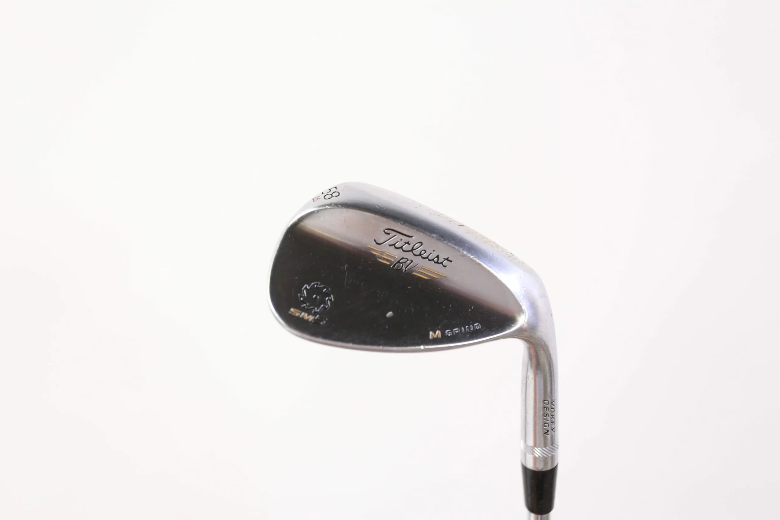 Titleist Vokey SM5 Tour Chrome M Grind 58* Wedge RH 35 In Titleist Steel Wedge - Image 4