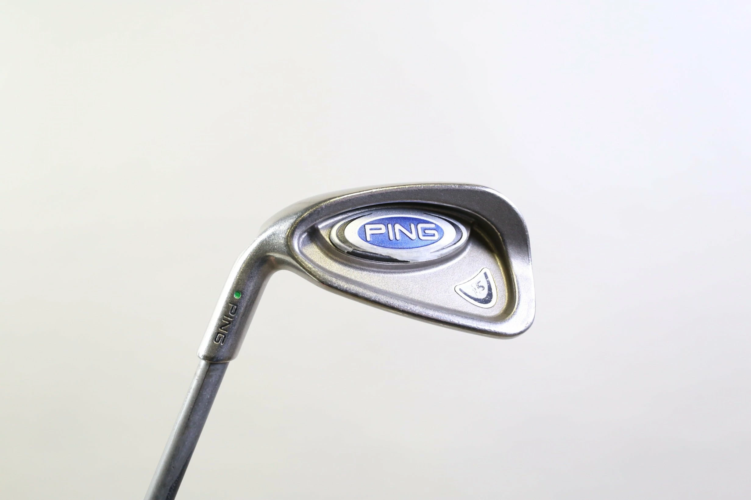 LEFTY Ping I5 4-9, PW Iron Set Green Dot Graphite Shaft Stiff Flex - Image 5