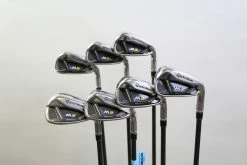 TaylorMade M2 '17 4-8, AW, PW Iron Set +0.5 In RH REAX Graphite Shaft Stiff Flex