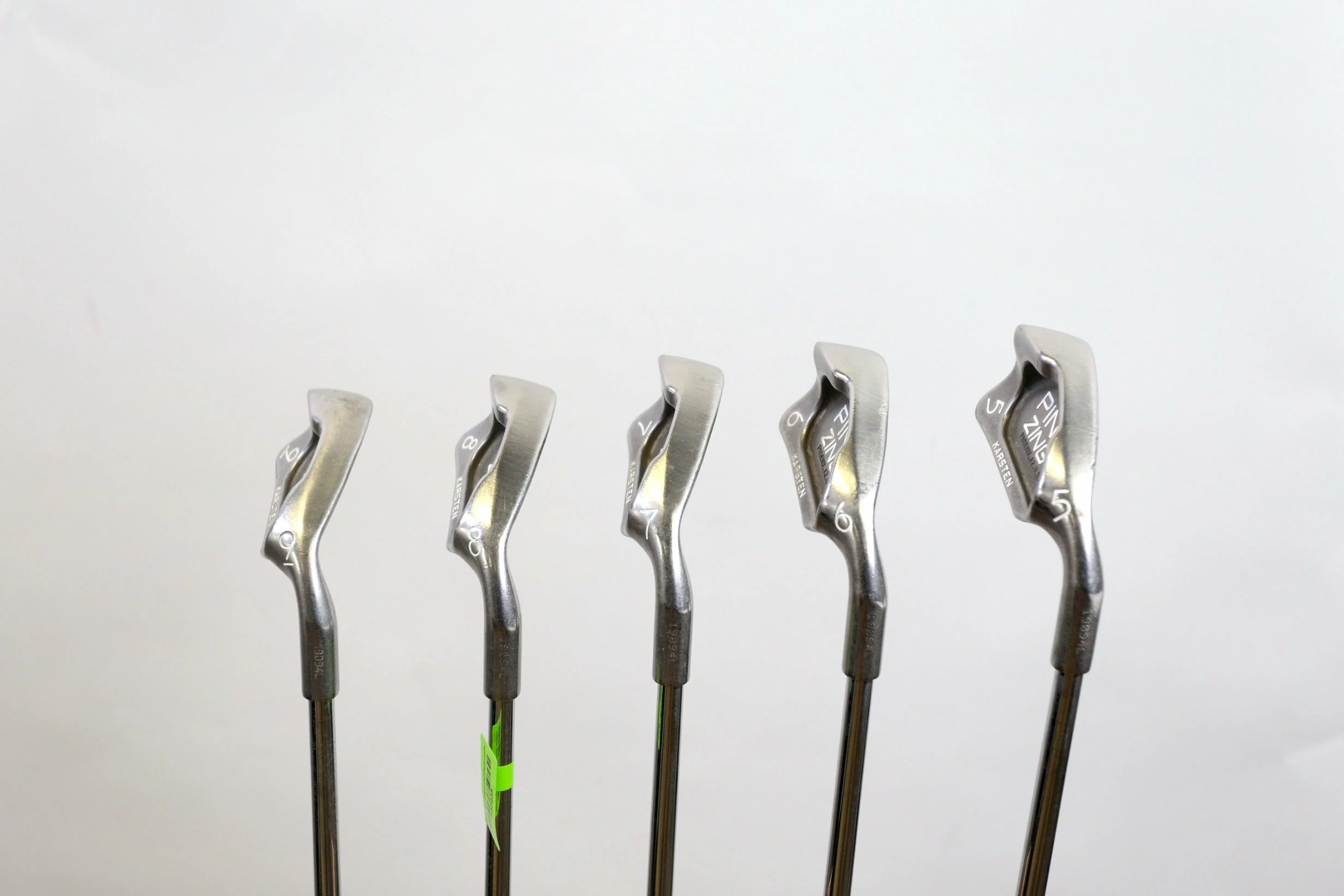 Ping Zing 2 5-9 Iron Set -0.5 In RH Black Dot Karsten Zing Steel Stiff Flex - Image 6