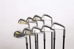 Titleist DCI Black 2-9, AW Iron Set RH Titleist Graphite Shafts Regular Flex