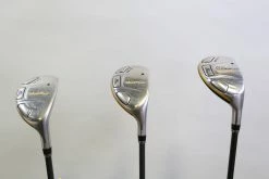Cobra Baffler TWS 2, 3, 4 Hybrid Set RH DVS-HL Graphite Shafts Stiff Flex
