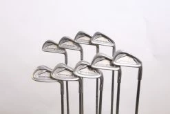 Tommy Armour 855s SILVER SCOT 1-6, 8-PW Iron Set RH Steel Stiff Flex