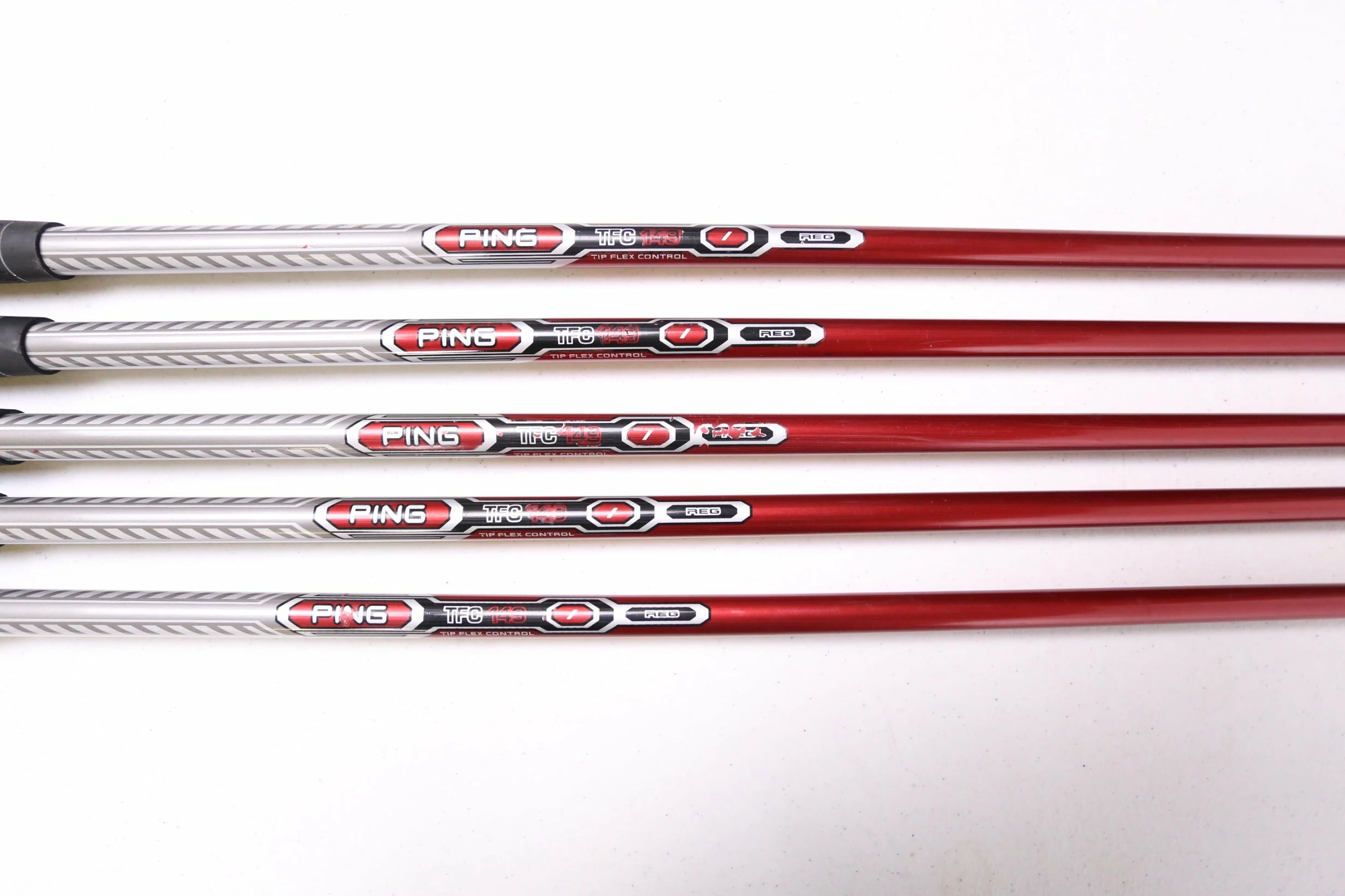 Ping I15 5-9 Purple Dot Iron Set RH -1 In Ping TFC 149 Graphite Regular Flex - Image 7