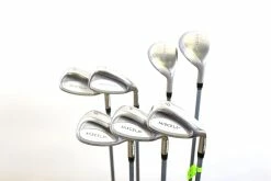 TaylorMade Miscela 5H, 6H, 7-PW, SW Iron Set RH Graphite Shafts Ladies