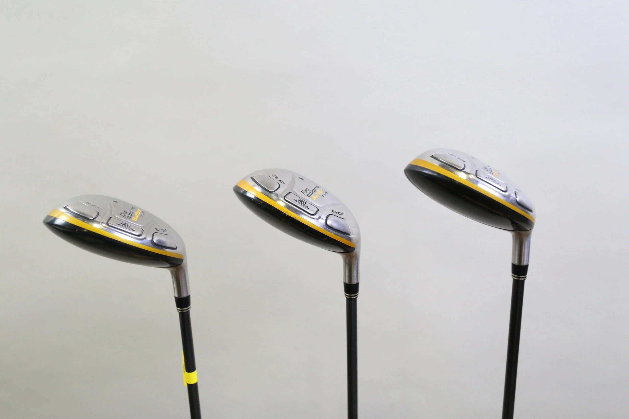 Cobra Baffler TWS 2, 3, 4 Hybrid Set RH DVS-HL Graphite Shafts Stiff Flex - Image 4