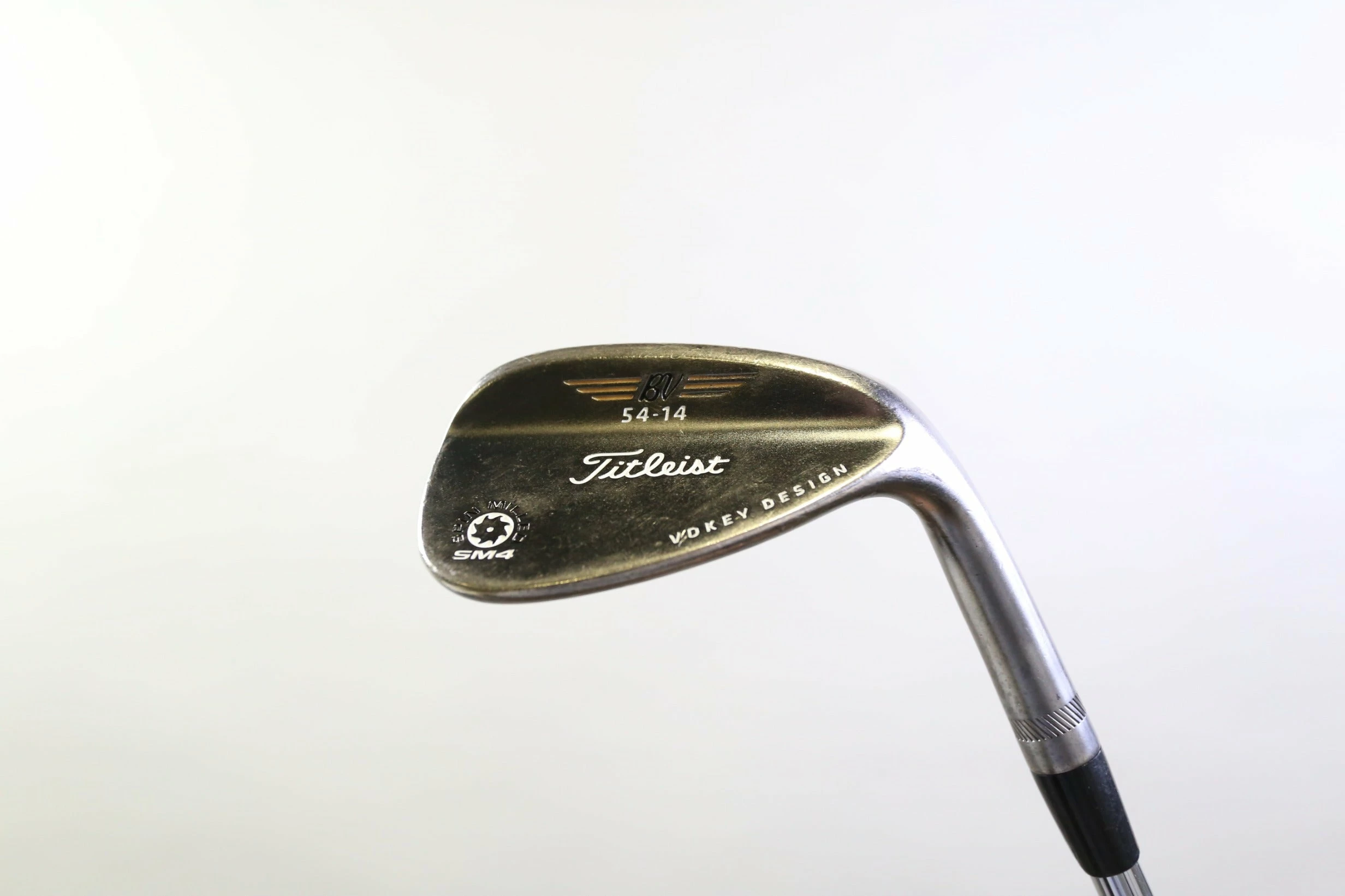 Titleist Vokey SM4 Tour Chrome 54* Wedge 14* Bounce RH 36.25 In Steel Stiff Flex
