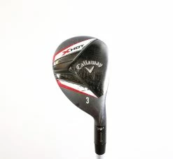 Callaway X Hot 3 Hybrid 19* RH 40.5 In Project X Graphite Shaft Stiff+ Flex