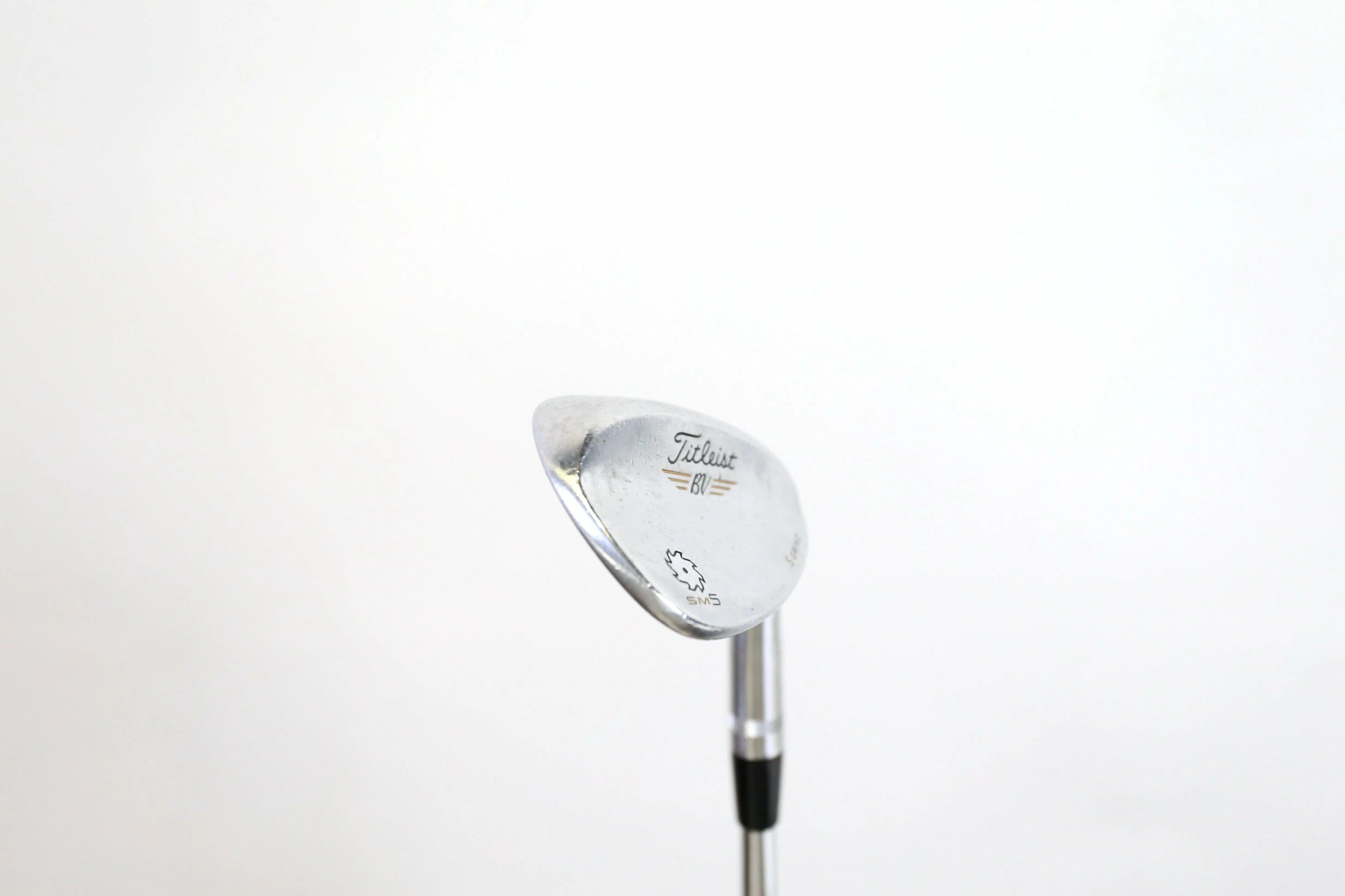Titleist Vokey SM5 Chrome S Grind 54*/10* Wedge 36 In RH Steel Shaft Stiff Flex - Image 3