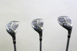 Cobra Max 22*, 25* & 28* Hybrid Set RH Matrix Ozik White Tie Shafts Ladies Flex