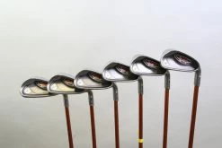 Ping G10 5-9, PW Yellow Dot Iron Set RH Ping TFC 129 Shafts Regular Flex