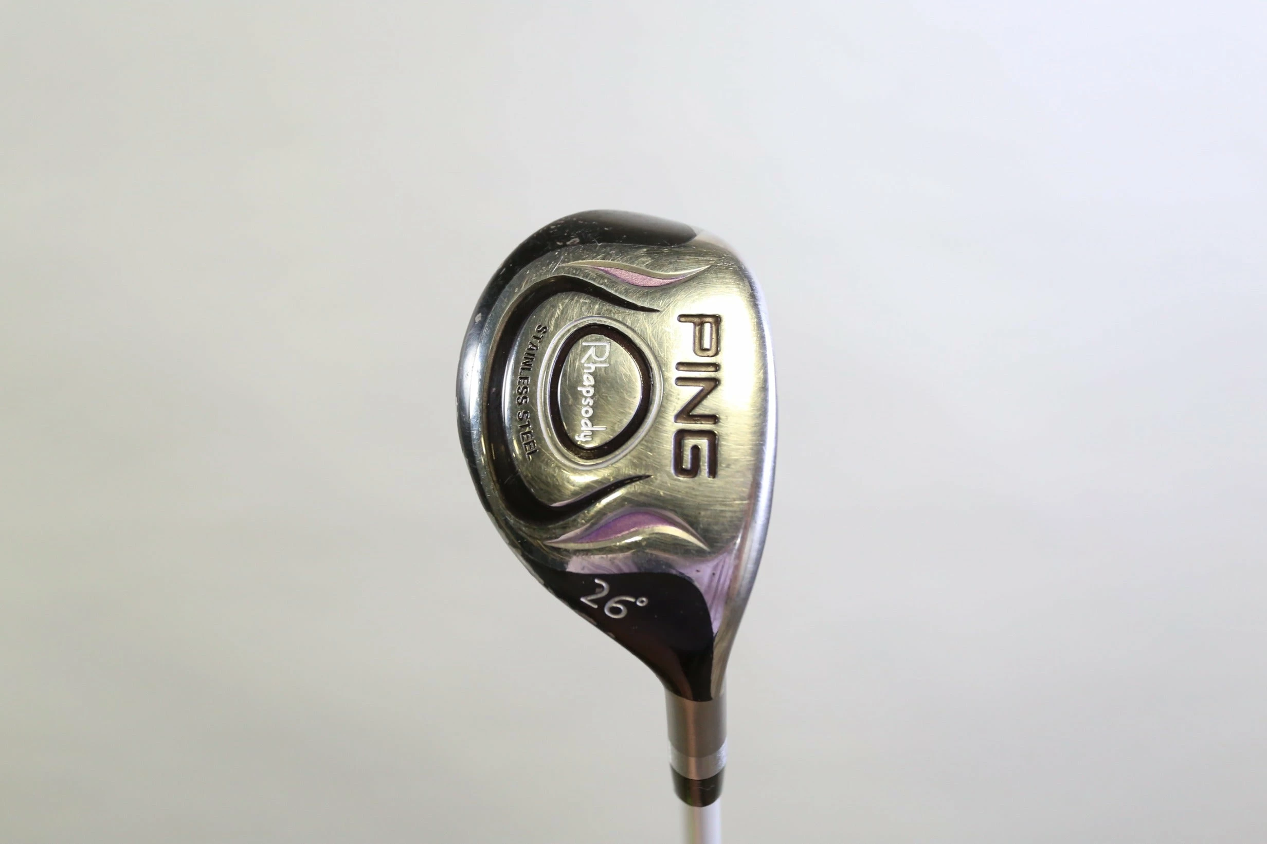 Ping Rhapsody 5 Hybrid 26* RH 38.25 In Ping ULT 129 Graphite Ladies Flex