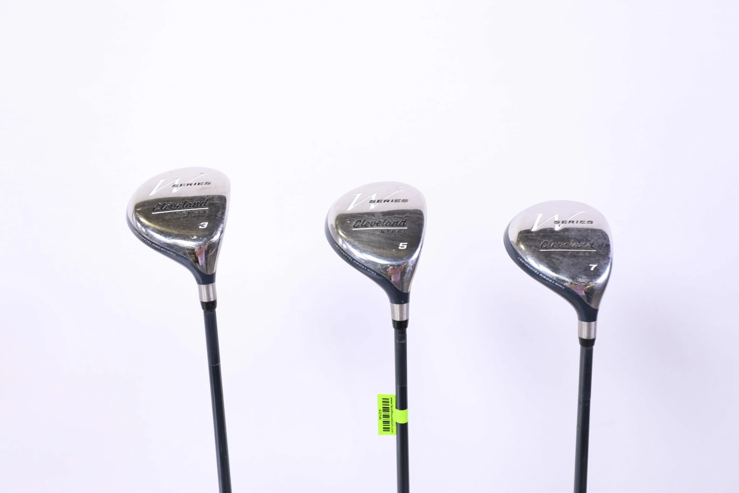 Cleveland Launcher Steel 2006 W-Series 3, 5, 7 Wood Set RH Women's Flex