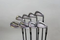AdamsĀ® Adams Assault VMI 5-PW, SW, LW Iron Set RH -1 In Graphite Shafts Stiff Flex