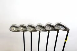 Womens Callaway Big Bertha Gem X-12 5-PW Iron Set RH Graphite Shaft Ladies Flex