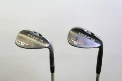 Cobra Tour Trusty Black 52*, 56* Wedge Set RH Steel Shafts Stiff Flex