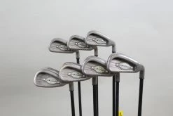 Callaway Big Bertha X-12 3-9 Iron Set RH -0.5 In Graphite Shafts Stiff Flex