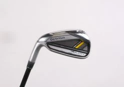 LEFTY TaylorMade RocketBladez Single 6 Iron 36.75 In Graphite Shaft Ladies Flex