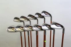 Ping G10 3-LW Iron Set RH Black Dot -0.5 In Graphite Shafts Regular Flex