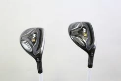 TaylorMade M2 3, 4 Hybrid Set RH Aldila Graphite Shaft Stiff Flex