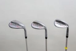 Unspecified Harry Taylor 405 Series 52*, 56*, 60* Wedge Set RH -0.5 In Graphite Seniors Flex