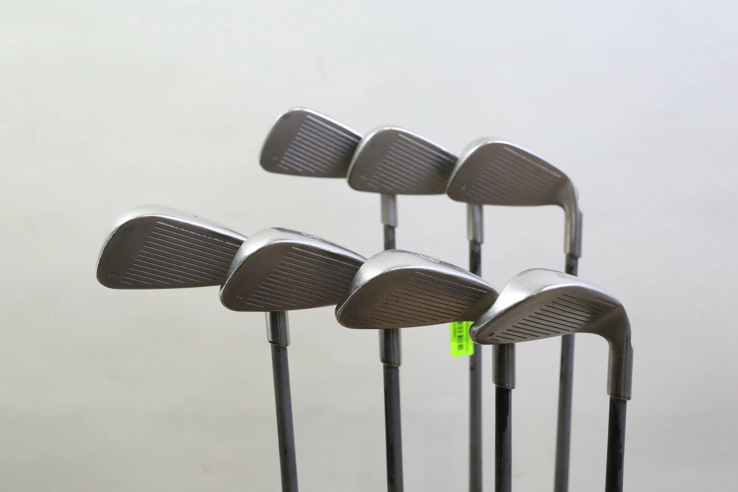 LEFTY Ping I5 4-9, PW Iron Set Green Dot Graphite Shaft Stiff Flex - Image 2
