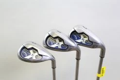 Callaway X-18 7, 8, SW Iron Set RH Callaway Steel Shafts Uniflex